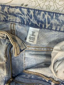 Light Wash Flared Jeans