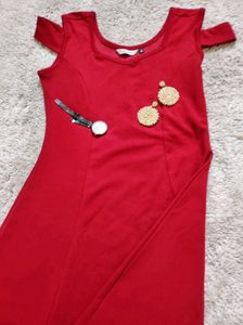 Maroon Dress/One Piece