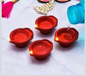 12 Royal Sensor Diyas For Decorate home