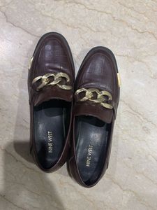 Loafers with Chain Detail