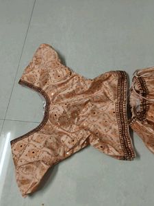 Elegant Heavy Peach Lehenga Choli Set