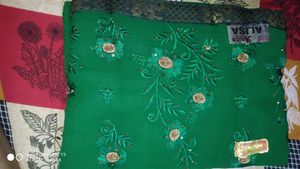 Green Color New Sarees