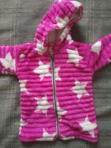 Pink Star Fleece Two-Piece Set