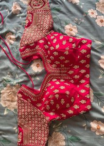 Exquisite Rani Pink Bridal Lehenga Choli
