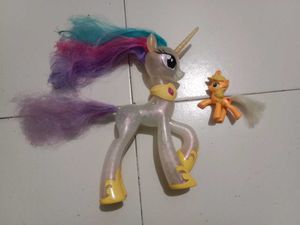 My Little Pony Princess Celestia & Applejack Set