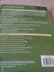 Sandeep Garg Business Studies for Class XII