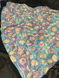 Floral Print Ethnic Skirt
