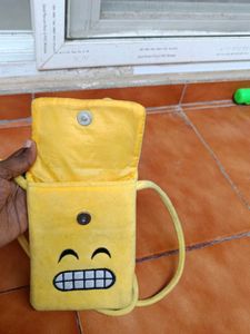 Cute Yellow Sling Bag