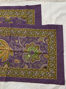 Vibrant Paisley Print Cotton Pillow covers