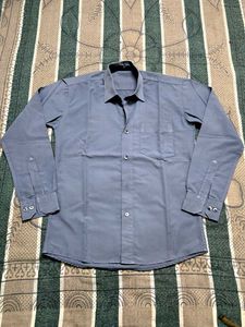 Men's Grey Formal Shirt
