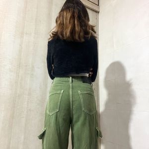 Green Cargo Jeans💚