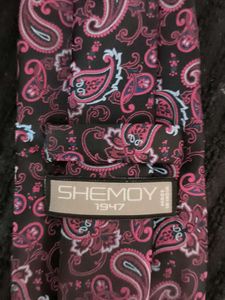 UNUSED Paisley Tie and Cufflinks Set