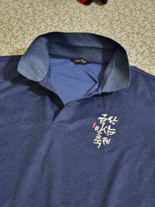 (New) Blue Colour Polo Tshirt 🔥