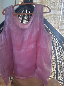 Shiny beautiful Onion pink Top