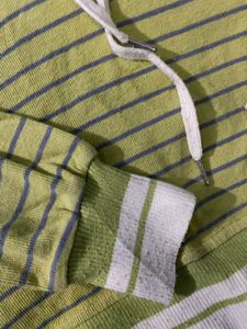 Striped Hoodie Sweater