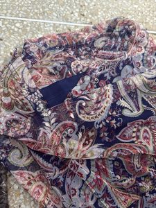 Boho Paisley Print V-Neck Mini Dress