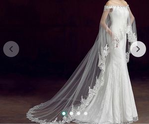 Cape lace fishtail bodycon Mermaid