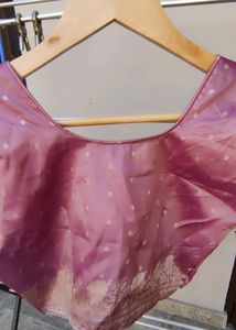 Linen Embroidery Saree