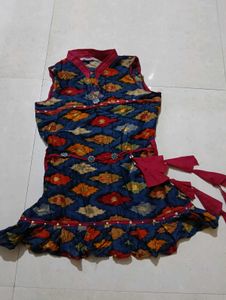 Stylish Ethnic Peplum Top