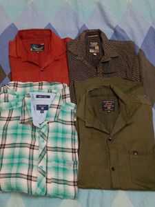 Bundle of4 Men's Casual Shirts