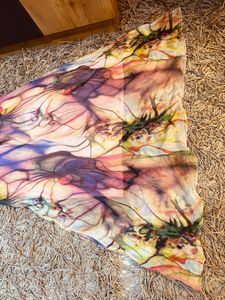 Artistic Print Sleeveless Dress