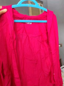 Pink Button-Down Shirt