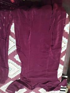 Elegant Burgundy Kurta Set