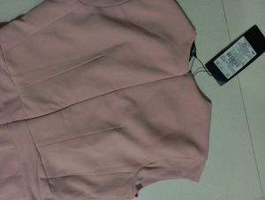 pink full length dress