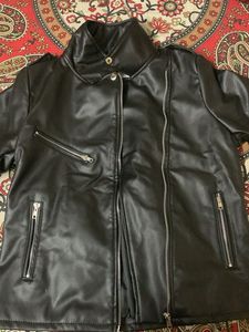 Sleek Black Biker Jacket