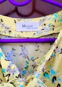 🌸 Floral Printed Midi Dress | Mosee | Long Sleeve