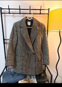 Classic Plaid Blazer