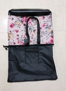 🆕️ Flower Print With Leather Purse