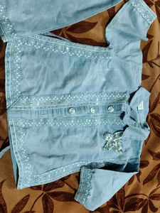 Embellished Kurta Set