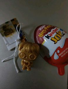 golden harry potter kinderjoy funko pop