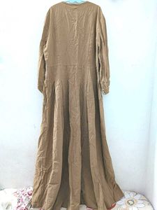 Long Button-Up Dress