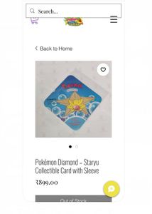 3 Pokemon Diamond card indian freebies