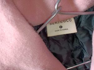 Pastel Pink Oversized Coat