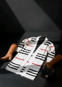 Striped Knit Cardigan