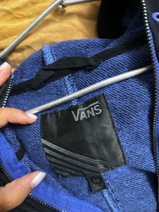 Vans Black Zip-Up Hoodie