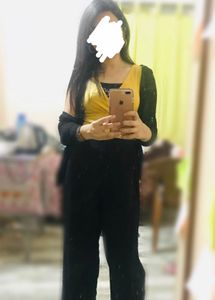 Ribbed Yellow Bodysuit