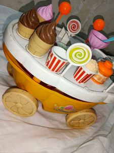 Play Food Ice Cream Set