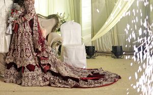 Exquisite Bridal Lehenga with Intricate Embroidery