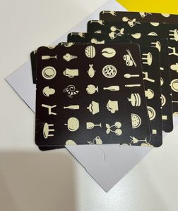 Tea Cup Coasters - 6 Pcs