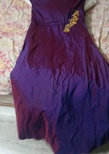 Beautiful Purple Ethnic Gown