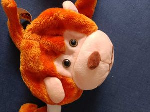 Cute Orange Plush Toy baby cap
