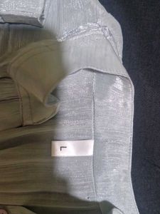 Sheer Metallic Blouse