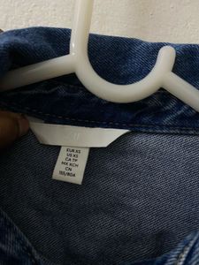 H&amp;M Classic Blue Denim Shirt
