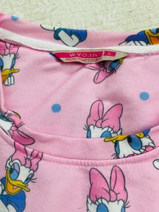 Daisy Duck Print Sweatshirt