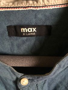 Men's Casual Band Collar Shirt