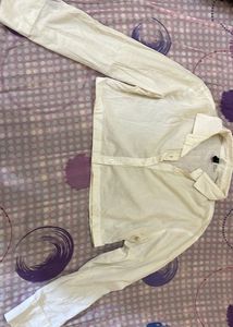 Classic White Button-Down Shirt